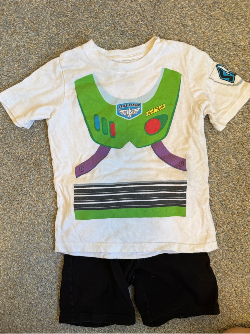 Buzz Lightyear Graphic Tee Disney Pixar Toy Story toddler boys set size 5T